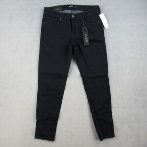 Just Black SF790P Super Skinny Jeans Dark Wash Petite Size 29P Made in USA